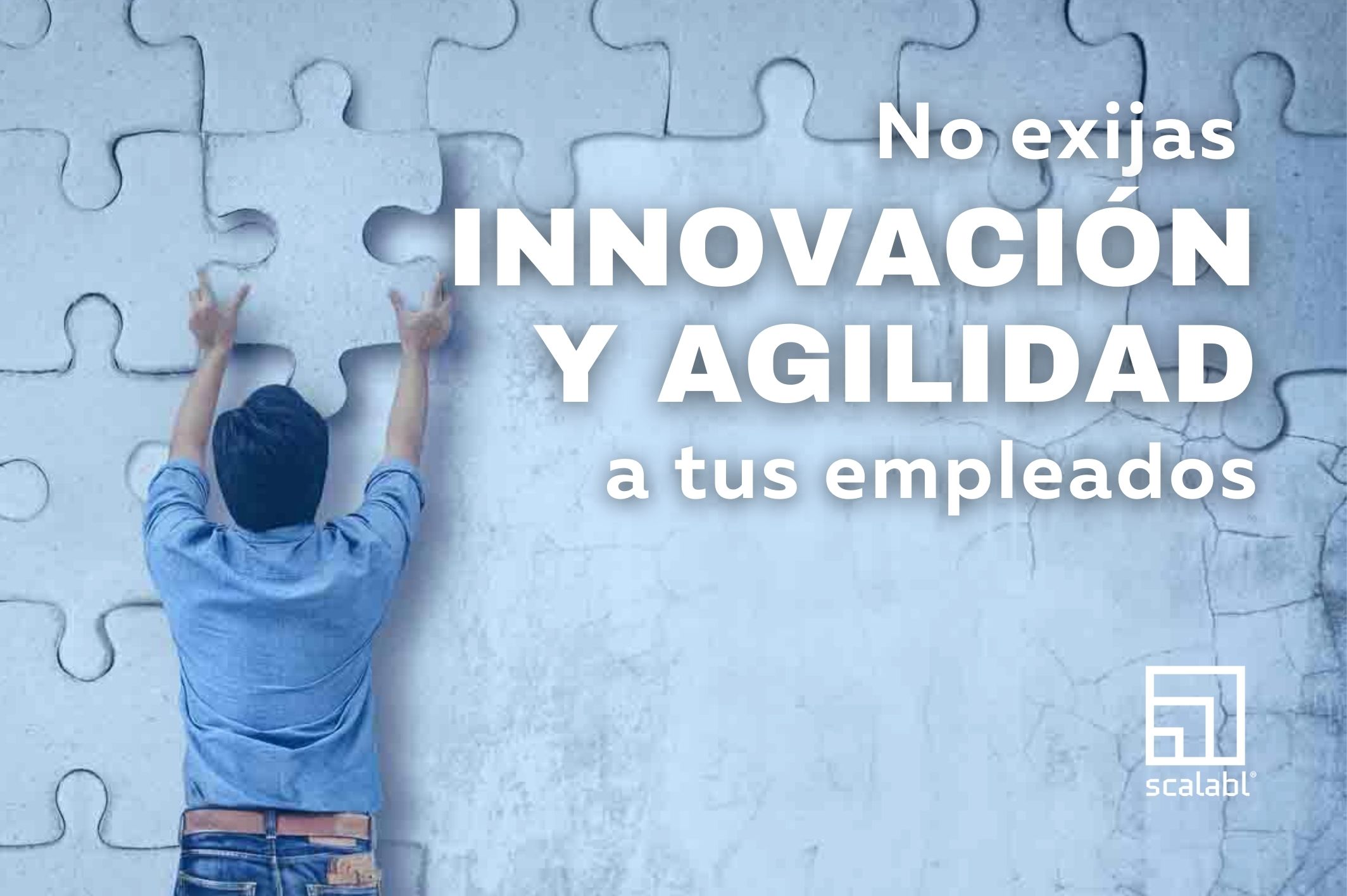 No exijas innovación y agilidad a tus empleados