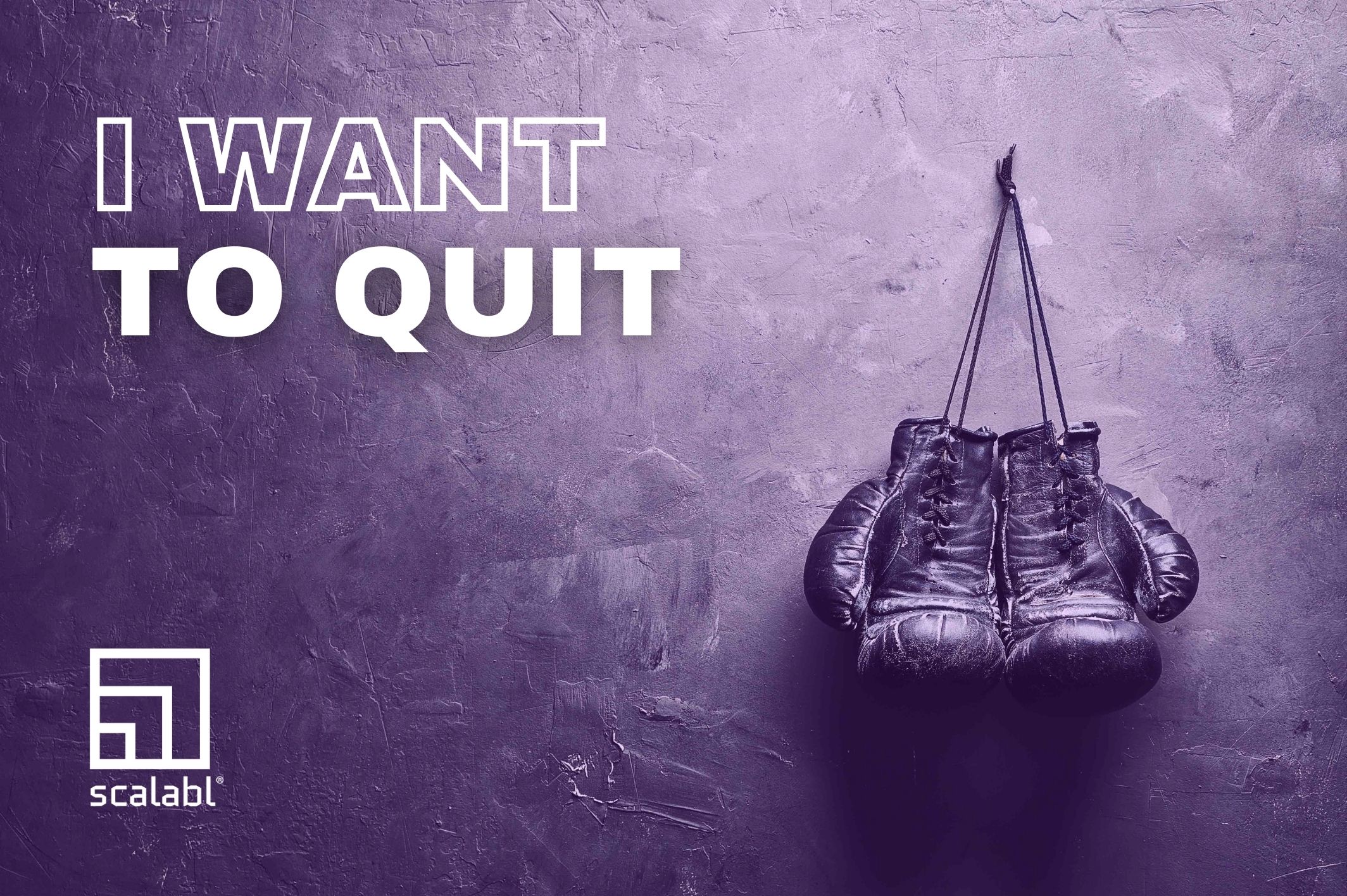 I Want to Quit